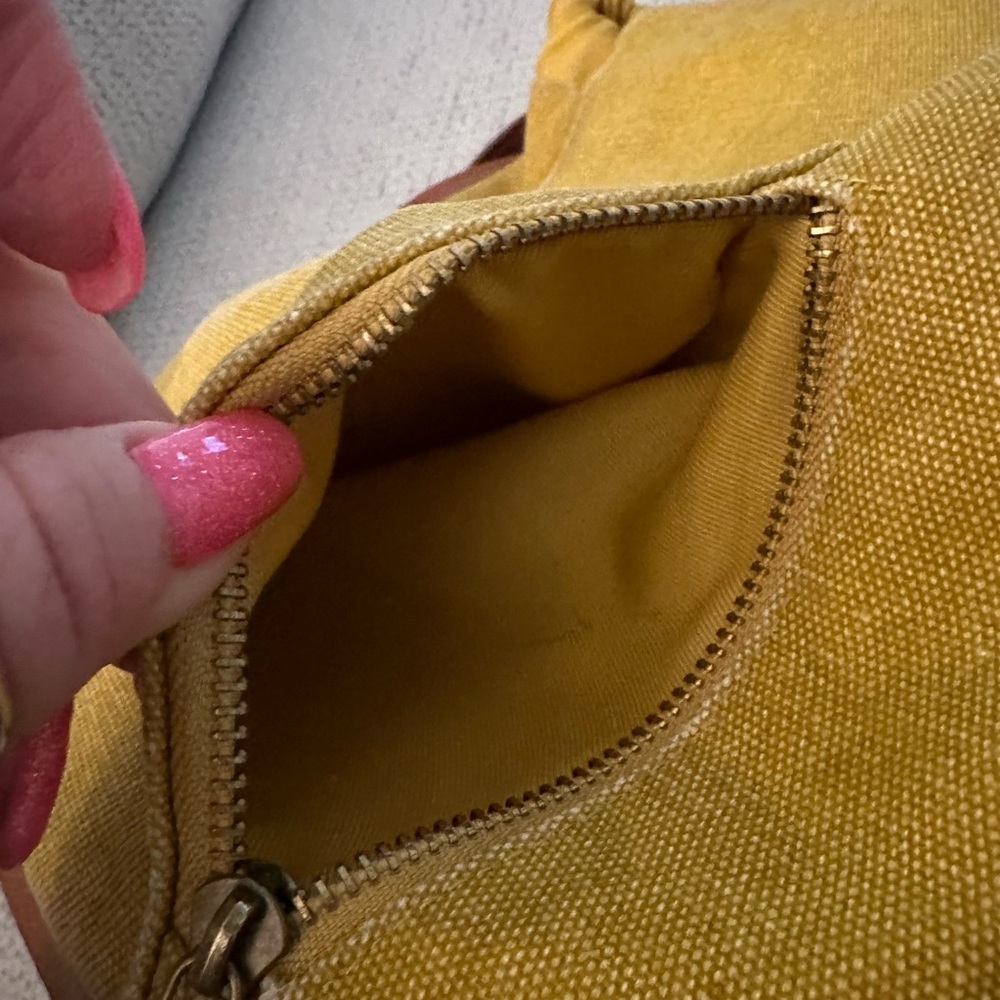 Universal Thread Mustard Yellow Small Canvas Back… - image 7